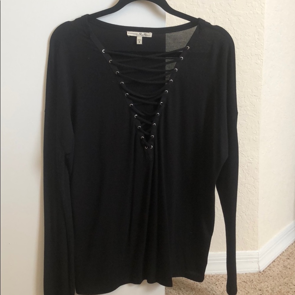 Lace Up Express T-Shirt